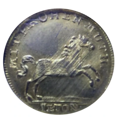 Counter Token - Mit Frohen Muth Niecolaus Kvrussland ND back