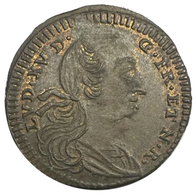 Counter token - Louis XV and Lion ND front