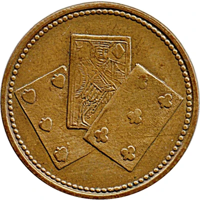 Cumberland Jack Token - Victoria (Cards) ND back