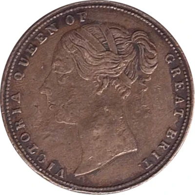 Cumberland Jack Token - Victoria (Two Cones) ND front