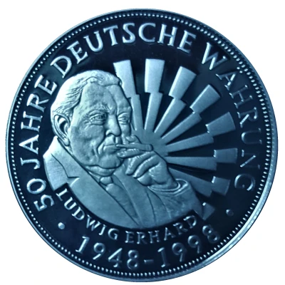 Deutschland Frieden und Freiheit 50 Jahre Währung front