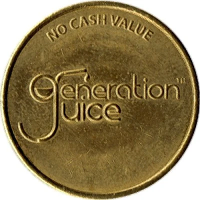Dispenser Token - Juice Machine Token (Generation Juice) ND back