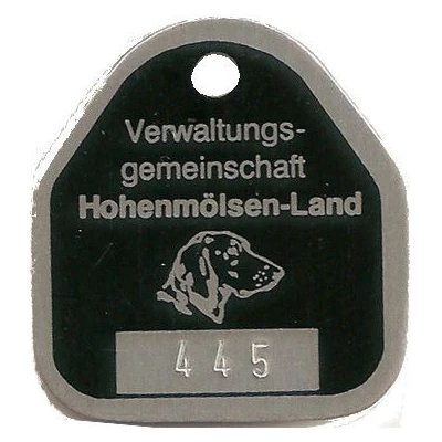 Dog Tax Token Verwaltungsgemeinschaft Hohenmölsen-Land ND front
