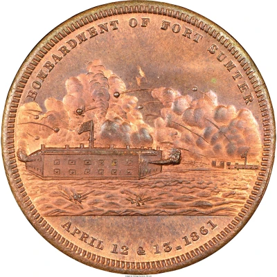 Dollar - Bombardment of Fort Sumter front