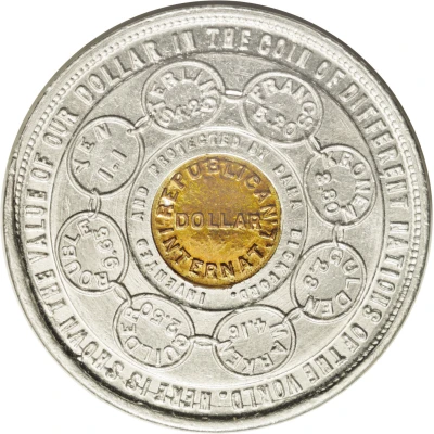 Dollar - Dana Bickford of New York City front