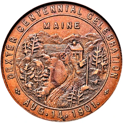 Dollar - Dexter Maine Centennial back