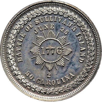 Dollar - George Hampden Lovett Battle of Sullivan's Island back