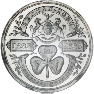 Dollar - German American Bicentennial back