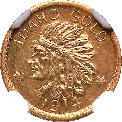 Dollar - Idaho Gold front