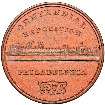 Dollar - U.S. Centennial Exposition Building front