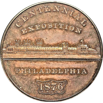 Dollar - U.S. Centennial Exposition Building front