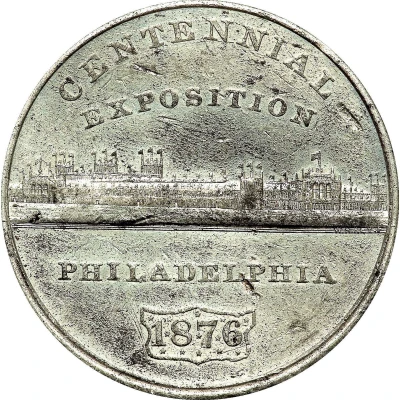 Dollar - U.S. Centennial Exposition Building front