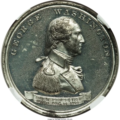 Dollar - U.S. Centennial Exposition Independence Hall; George Washington back