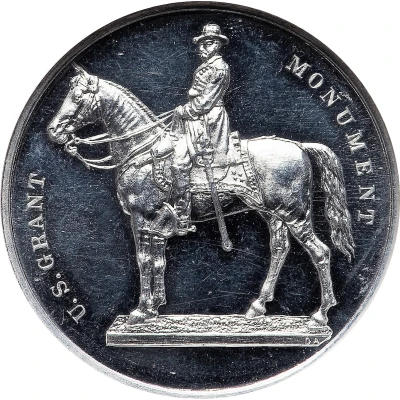 Dollar - Unveiling of the Grant Monument Type I front