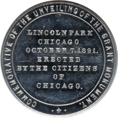 Dollar - Unveiling of the Grant Monument Type I back