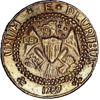 Doubloon - Ephraim Brasher New York ND back