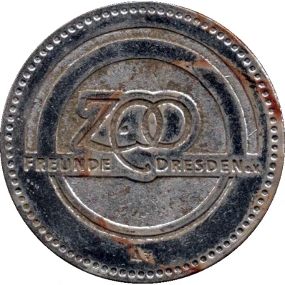 Dresden Zoo Friendship Token ND front