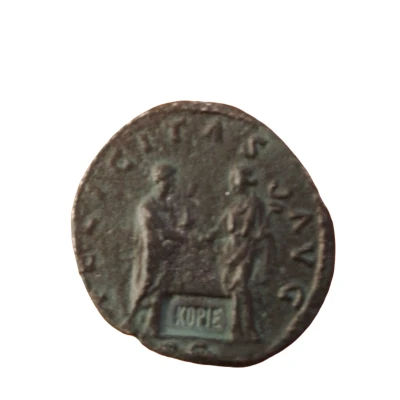 Dupondius or As - Hadrian FELICITAS AVG S C - Replica back