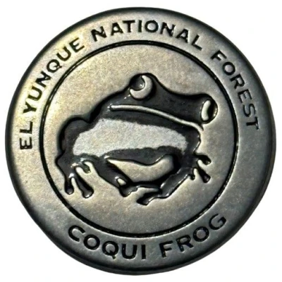 El Yunque National Forest (Coqui Frog and Puerto Rican Parrot) ND front