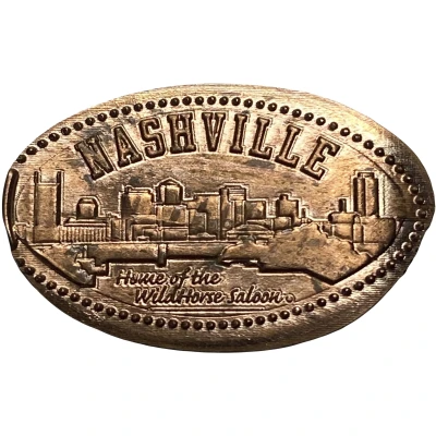 Elongated Penny - Wildhorse Saloon (Nashville, Tennessee) ND front