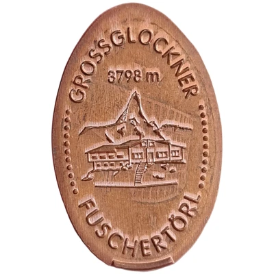 Elongated coin - Grossglockner ND front