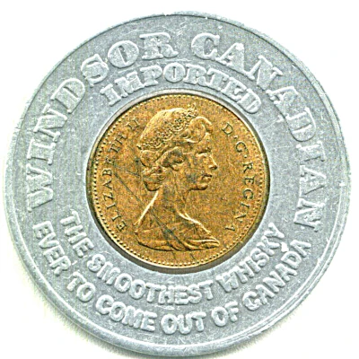 Encased Token - Windsor Canadian Whisky ND front