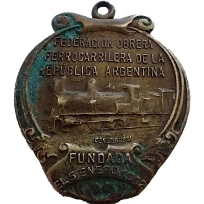 Federación Obrera Ferrocarrilera de la República Argentina Fundada en front