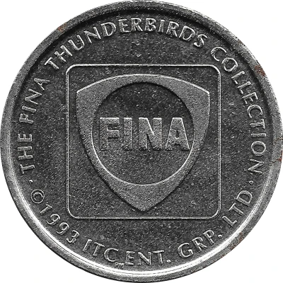 Fina Token - Thunderbirds Collection Jeff Tracy back