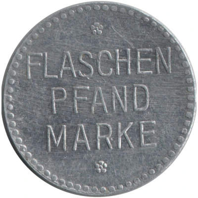 Flaschenpfand (Braurei Sigwart, Weissenburg) ND back