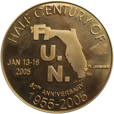 Florida United Numismatists - 50th Annual Convention Ft. Lauderdale, Florida front