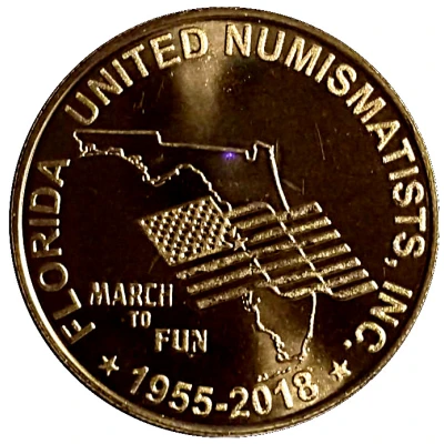 Florida United Numismatists - 63rd Annual Convention Tampa, Florida front