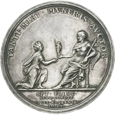 Founding of Halle university - Frederick III back