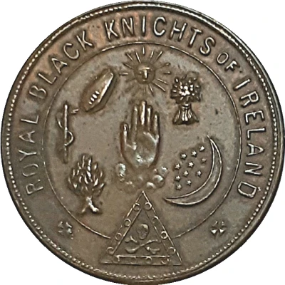 Fraternal Token - Royal Black Knights of Ireland (Stratford, Ontario) ND front