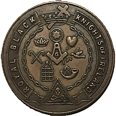 Fraternal Token - Royal Black Knights of Ireland (Woodstock, Ontario) ND front