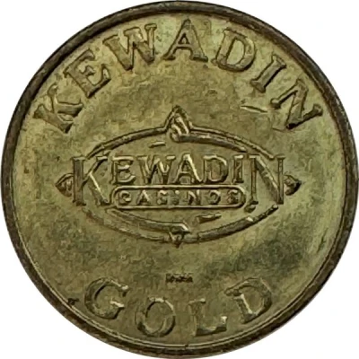 Free Play Token - Kewadin Casinos (Sault Ste. Marie, Michigan) ND front