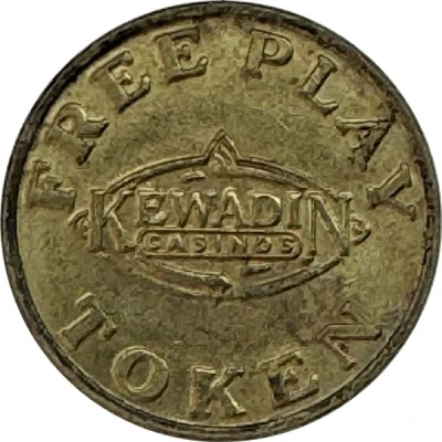 Free Play Token - Kewadin Casinos (Sault Ste. Marie, Michigan) ND back