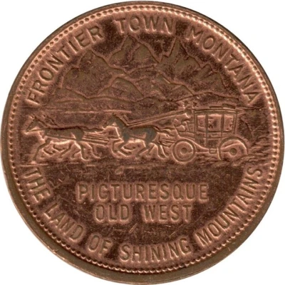 Frontier Town, Montana (Helena, Montana) ND back