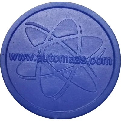 Fuel Station Token - Spaarmunt Auto Maas Tankstations ND front