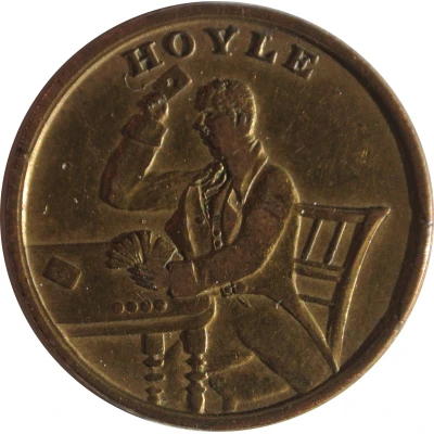 Gambling token - Hoyle (Keep your temper) ND front