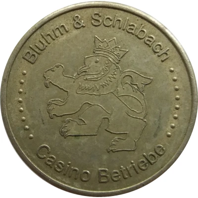 Game Token - Bluhm and Schlabach Casino Betriebe (Coesfeld) ND front