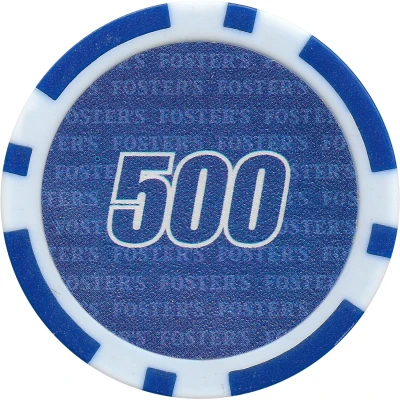Game Token - Foster's Game On (500) ND front