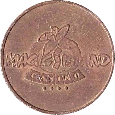 Game Token - Magic Island Casino ND front