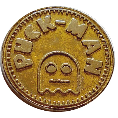 Game Token - Puck-Man (Jeddah) ND back