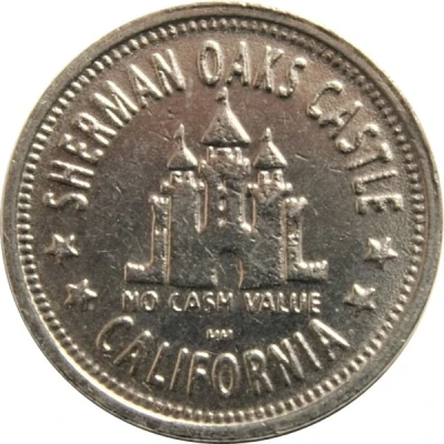 Game Token - Sherman Oaks Castle (Sherman Oaks, California) ND front