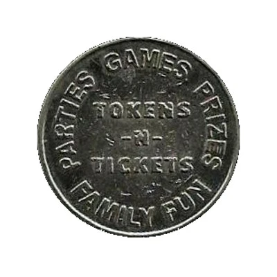 Game Token - Tokens-N-Tickets (Fort Wayne, Indiana) ND back