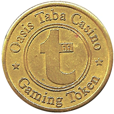 Gaming Token - Oasis Taba Casino ND back