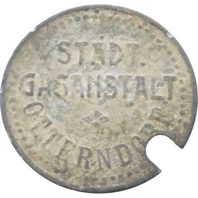 Gas münze - Stadt Gasanstalt Otterndorf front