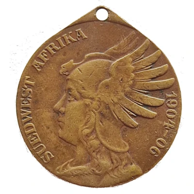 German Southwest Africa Memorial Medal for Fighters 1907 ND front