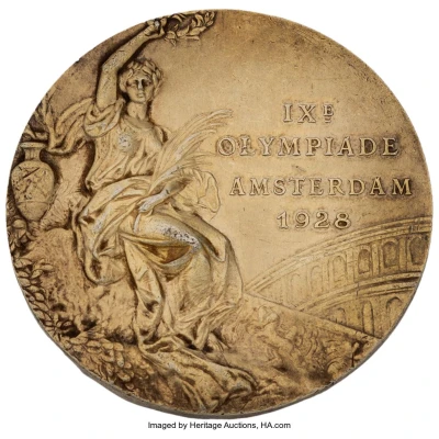 Gold Medal - Olympic Games Amsterdam front