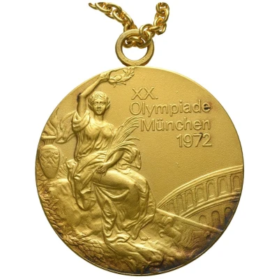 Gold Medal - Olympic Games Munich front